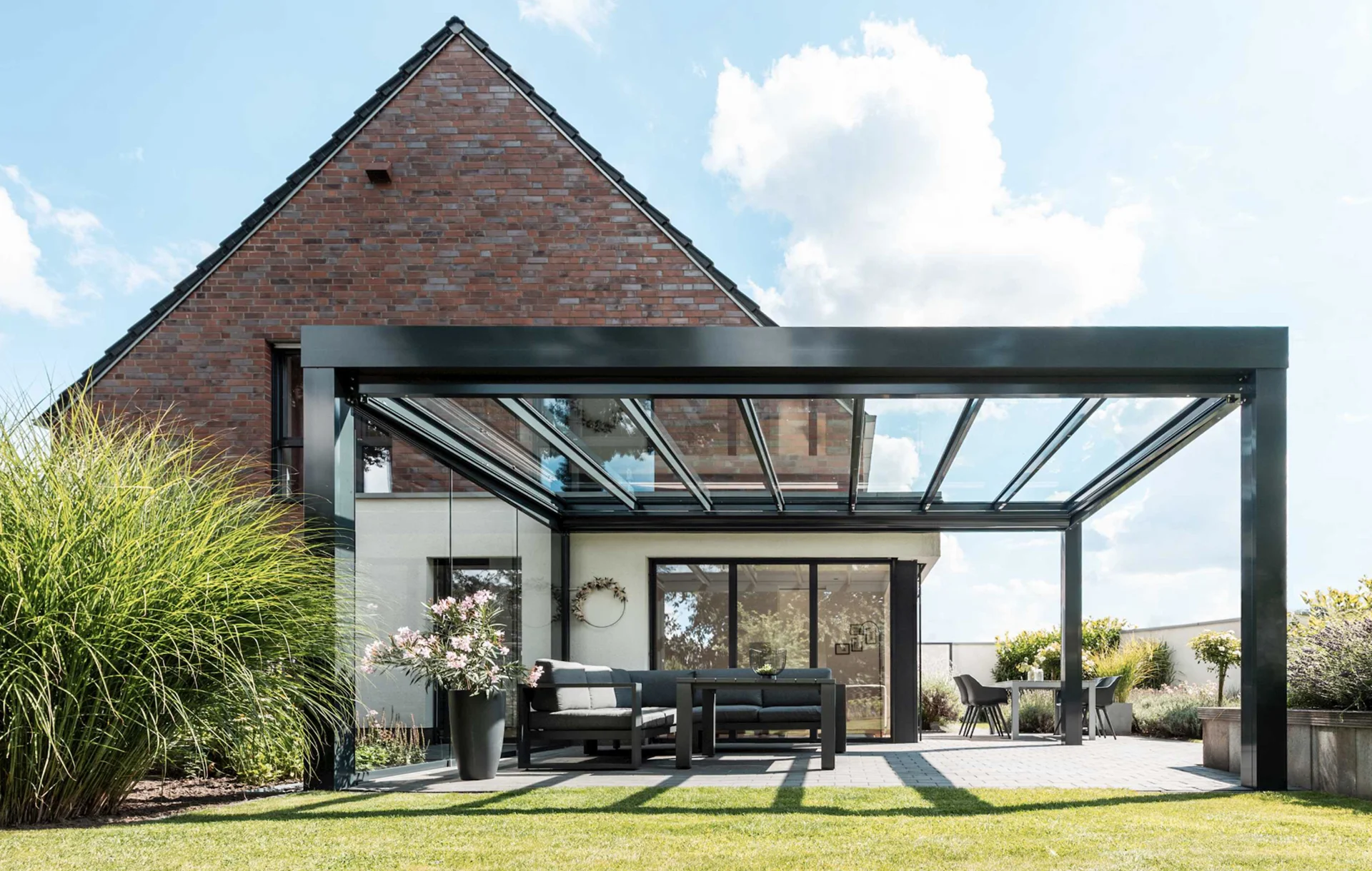 Glass Canopy Edinburgh Solarlux Glass Canopies Scotland